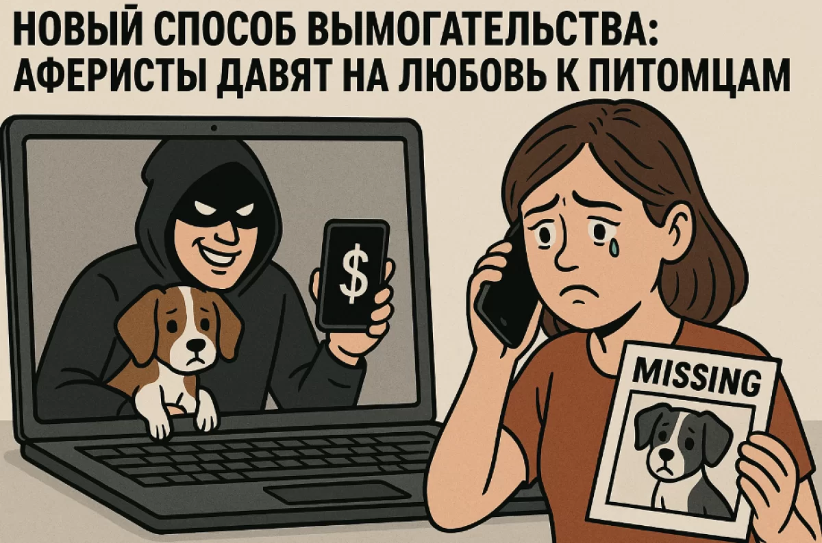 Новый способ вымогательства: аферисты давят на любовь к питомцам