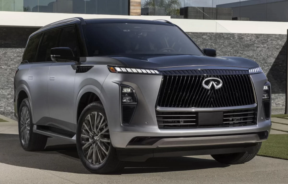 Новый Infiniti QX80 2025 представлен в Китае: мощнее и роскошнее Land Cruiser