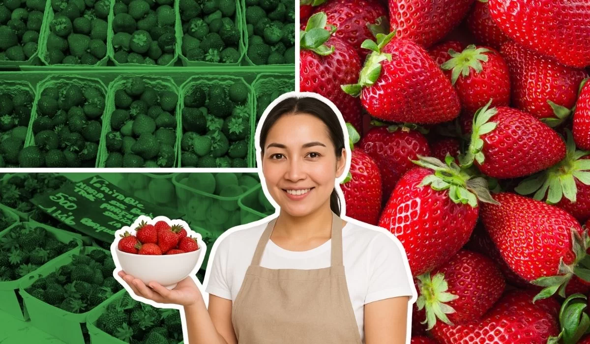 Как выбрать клубнику в магазинах и на рынке?