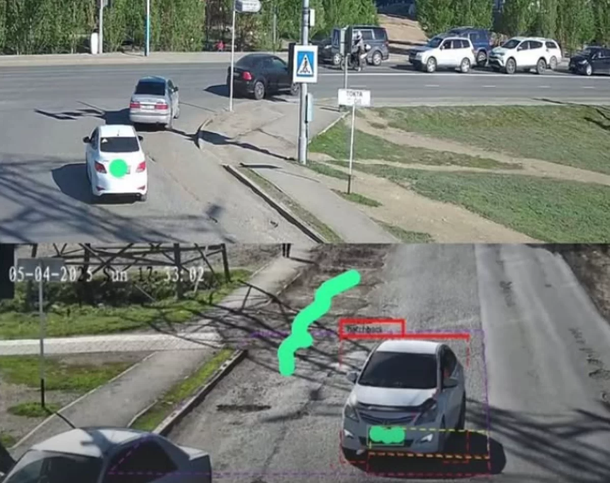 Казахстанских водителей штрафуют за объезд ям, но по-другому не повернуть