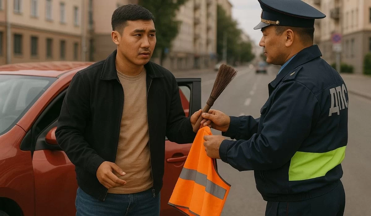 Нарушителей ПДД заставят подметать улицы