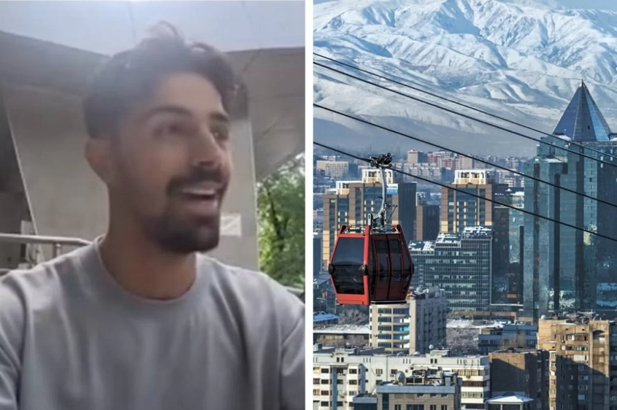 Видео восхитило Казнет: палестинца угостили бесплатно в Алматы