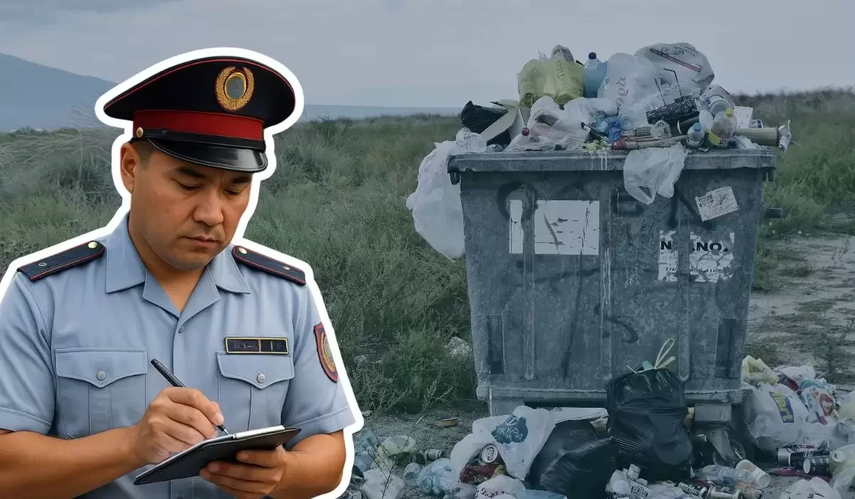 В Казахстане за вывоз мусора платят даже дети