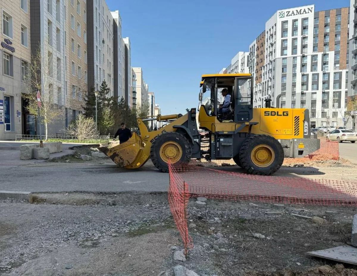 Участок крупного проспекта Астаны перекроют на две недели