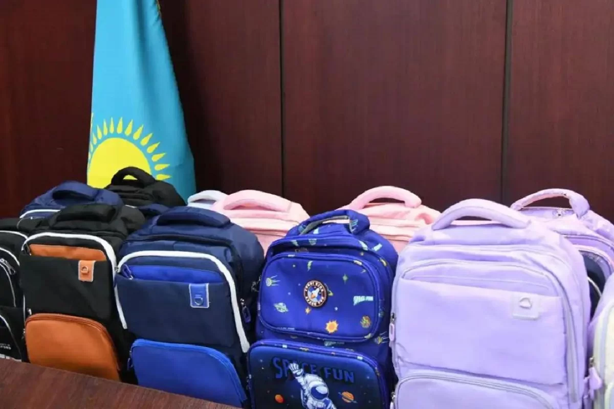 Рюкзаки и школьные принадлежности бесплатно раздадут тысячам астанчан