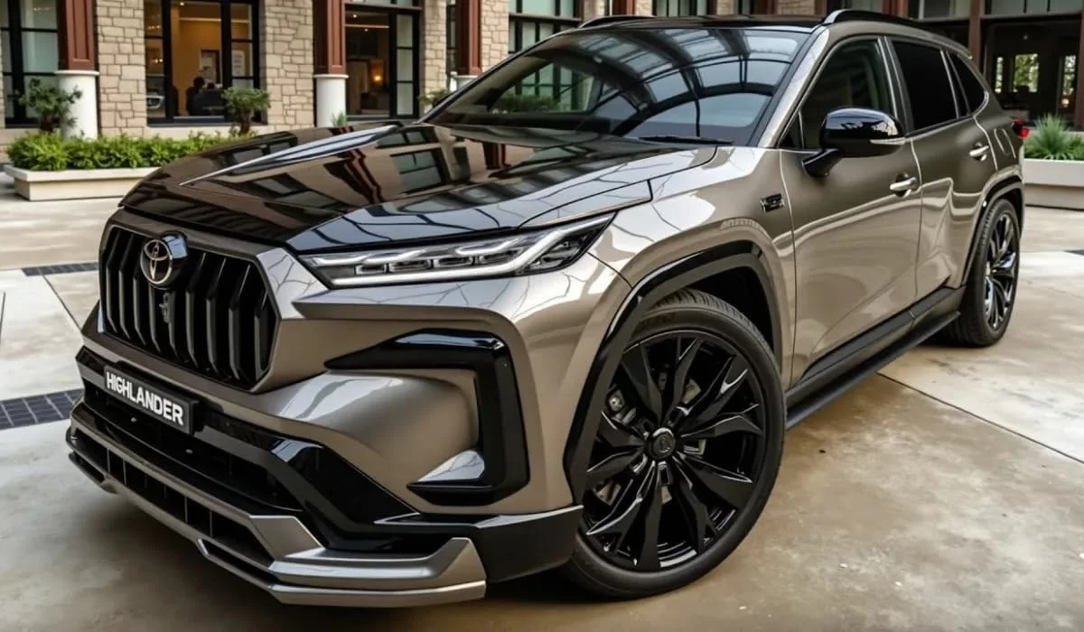 Новый Toyota Highlander показали в Китае: огромный экран, сенсорный климат и цена ниже, чем в США