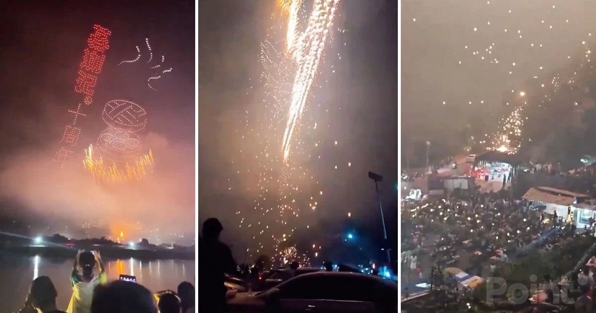 Дрон-шоу в Китае обернулось пожарами и падением аппаратов