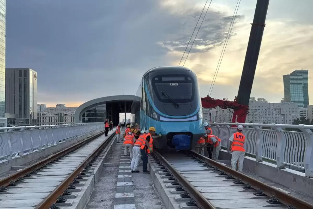 Астанчан предупредили об опасности близ LRT