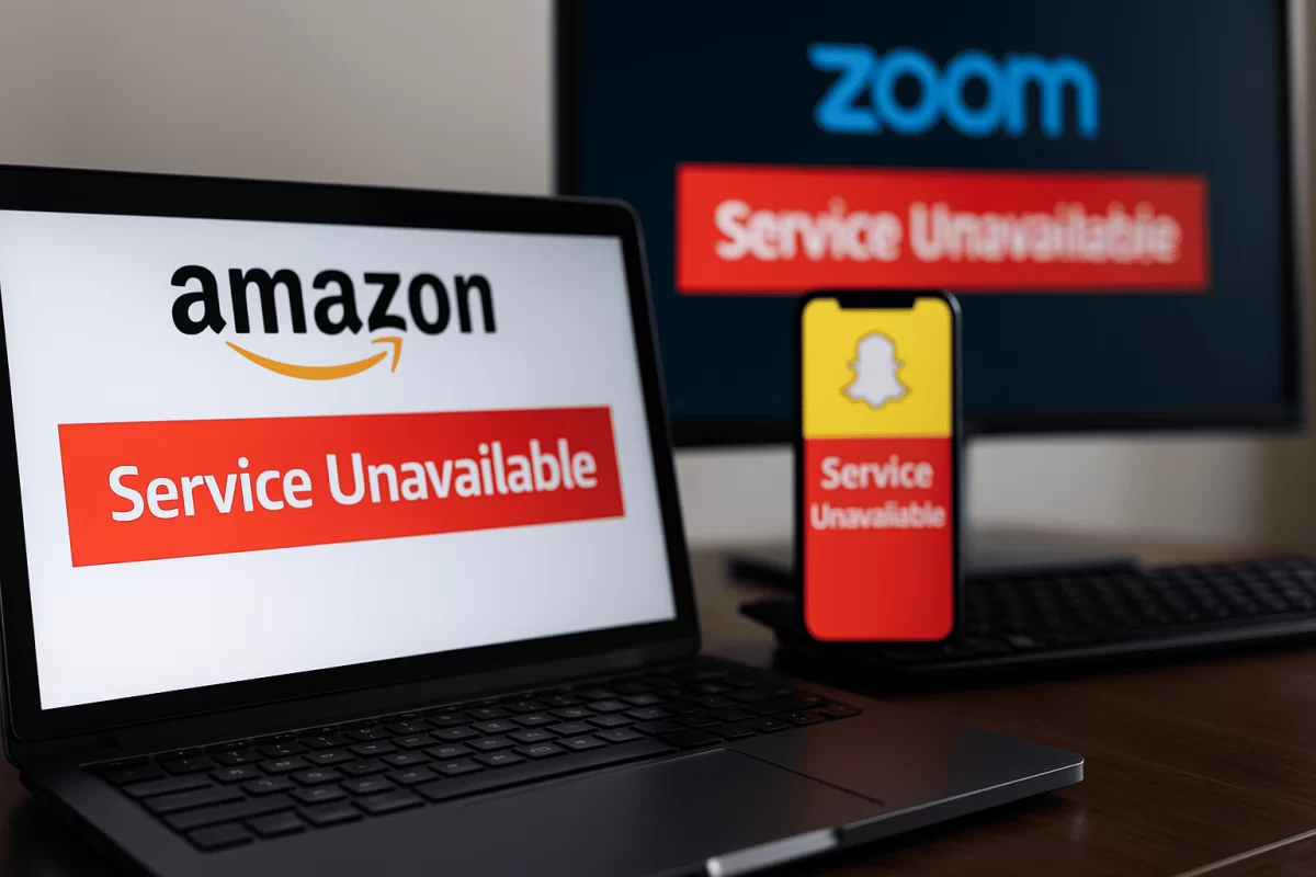 Глобальный сбой в интернете: не работают Amazon, Zoom, Snapchat и другие