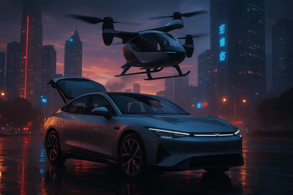 Авто, взлетающие из багажника: Kитай запустил уникальное производство