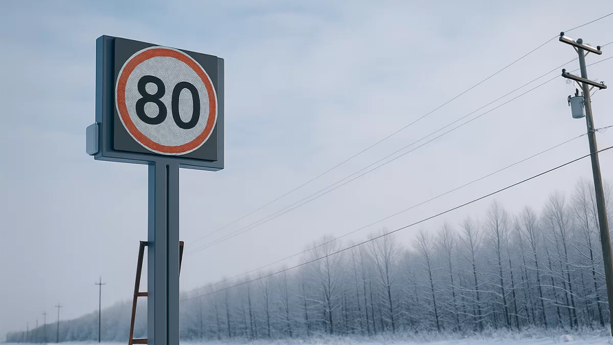 На зимних трассах Казахстана начали штрафовать за езду свыше 80 км/ч