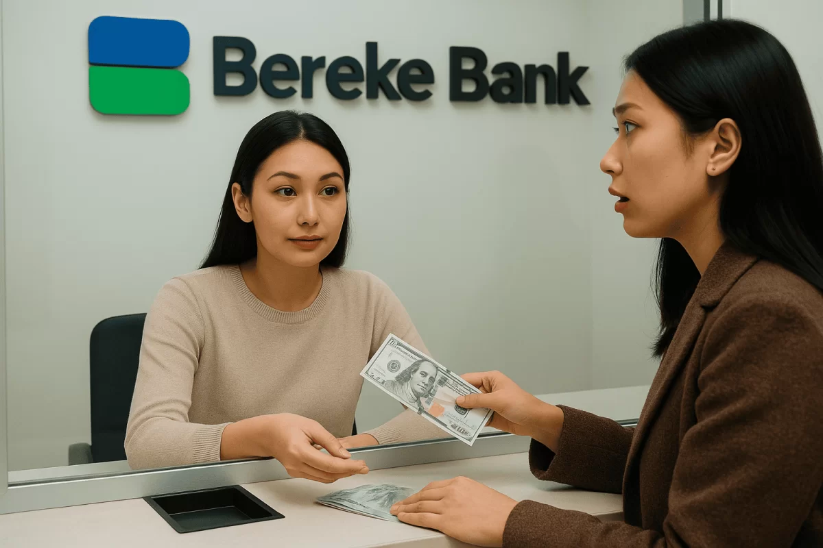 Почему в Bereke Bank спрашивают номер квартиры при обмене валют