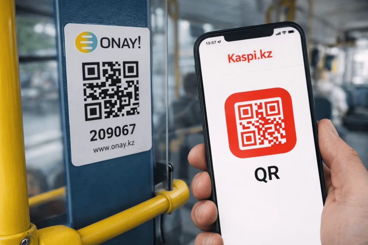 Теперь по Kaspi QR: в автобусах Алматы ввели новый способ оплаты проезда