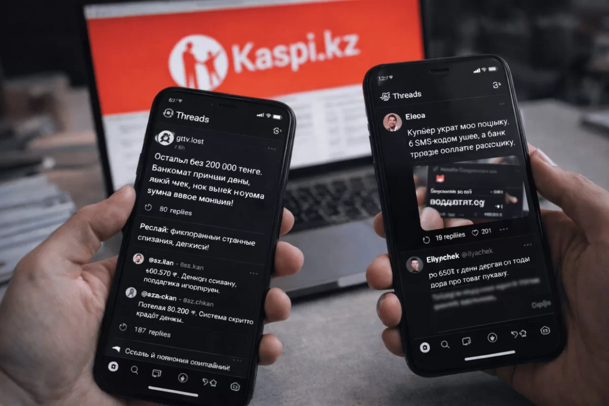 «Kaspi, где деньги?» - казахстанцы жалуются на сбои в работе финтеха