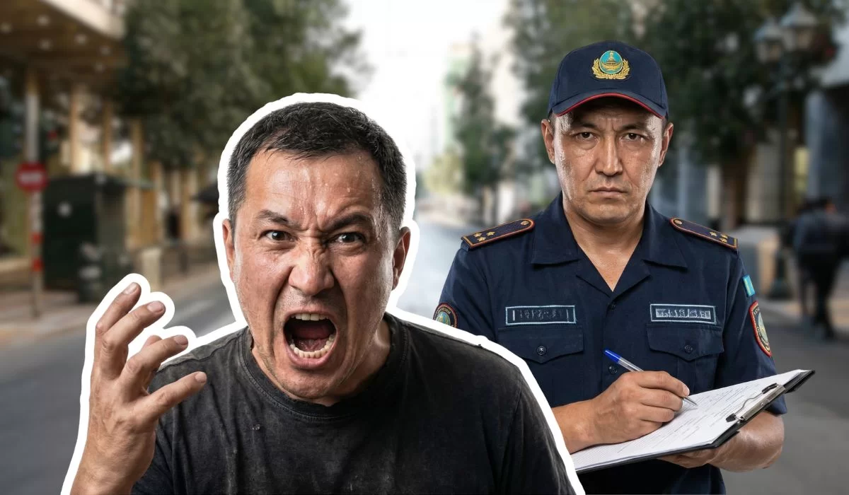 Могут ли казахстанцы получить арест за мат на улице?