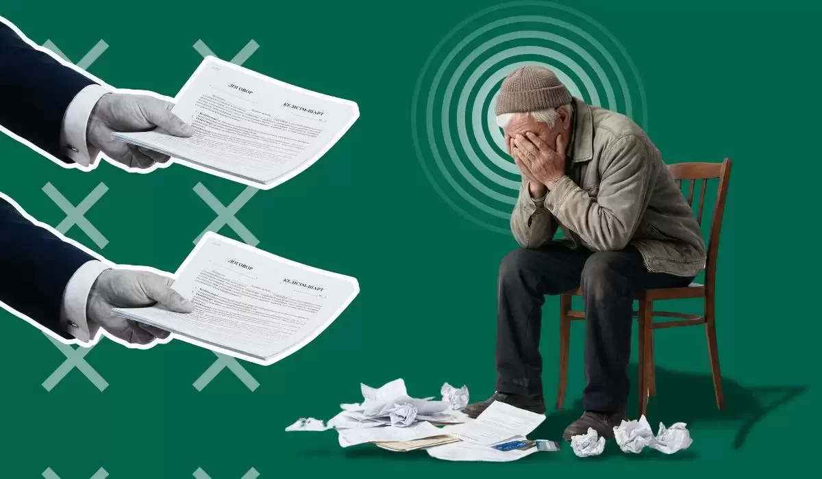 ЧСИ забрал у пенсионера из Мангистау всю пенсию, но ему удалось вернуть 50%