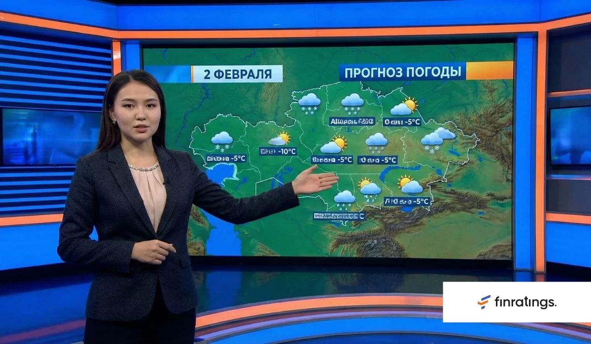 Погода в Казахстане на 2 февраля: где ждать снег, а где +13°C