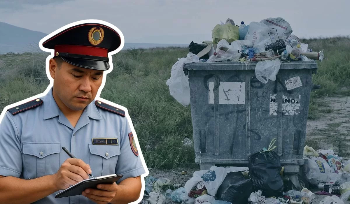 С марта акиматы смогут штрафовать казахстанцев за мусор