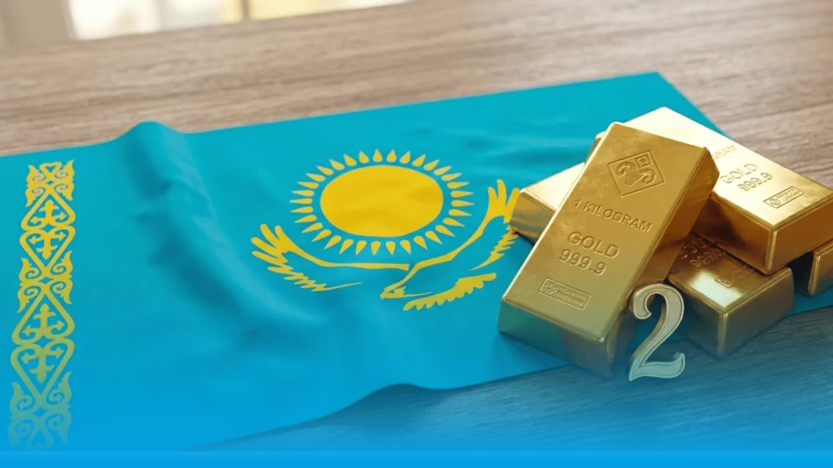 Казахстан купил 57 тонн золота и стал вторым в мире
