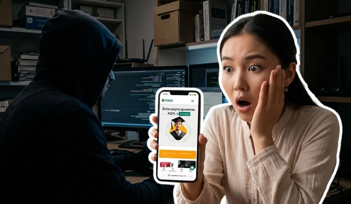 Казахстанцев атакуют мошенники через SMS от Halyk Bank