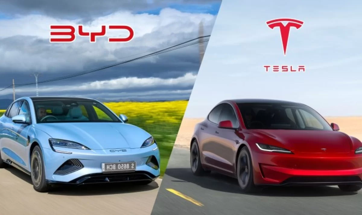 Tesla снова №1 в мире: продажи выросли, китайский BYD резко просела
