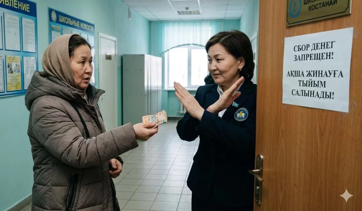 В школах Костанайской области запретили сборы денег с родителей