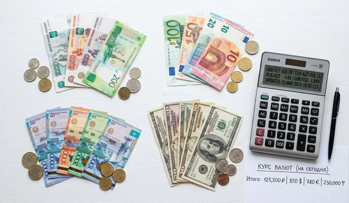 Курсы валют в банках Казахстана сегодня, 7 апреля