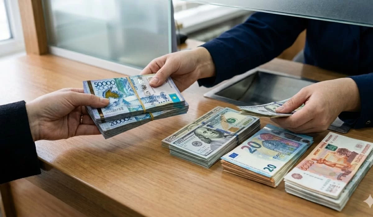 Курсы валют в банках Казахстана сегодня, 8 апреля