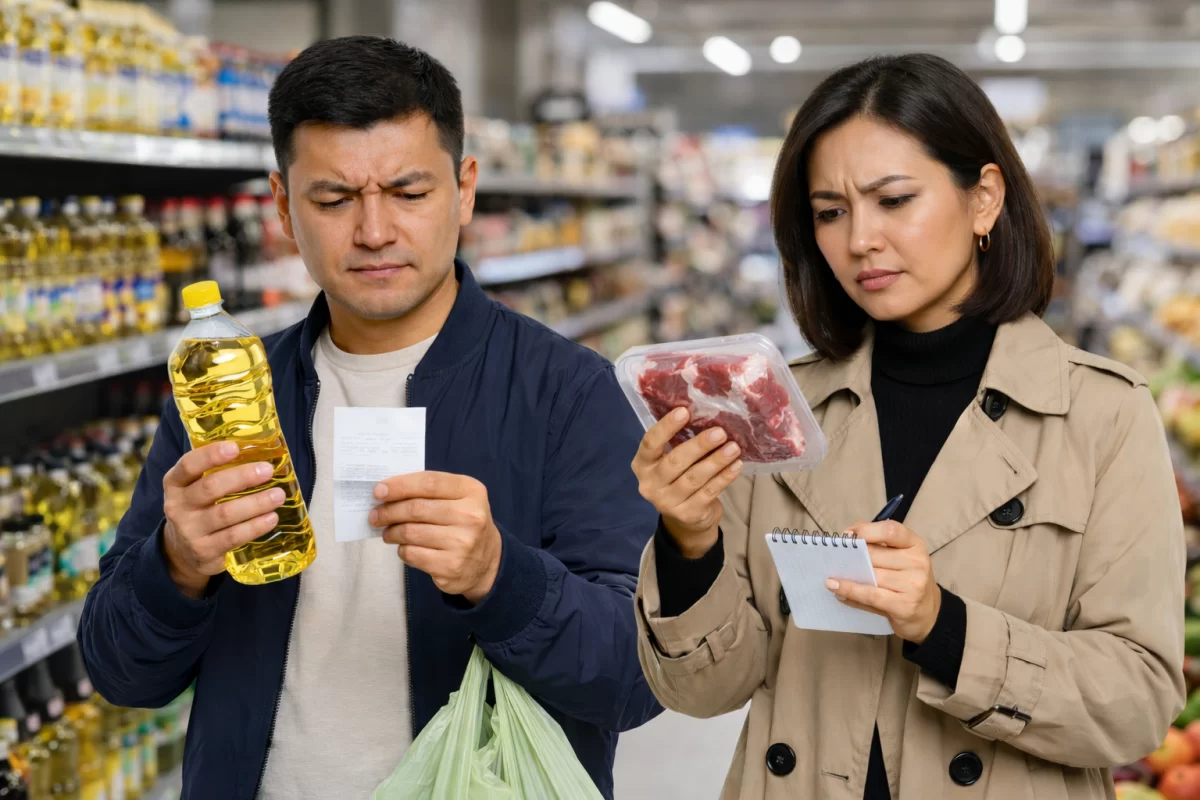 Еда дороже аренды: сколько реально тратят казахстанцы на продукты в Астане