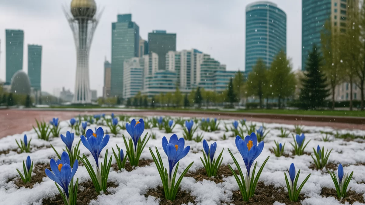 Прогноз погоды в Казахстане на 18 апреля: ветер, дожди и заморозки