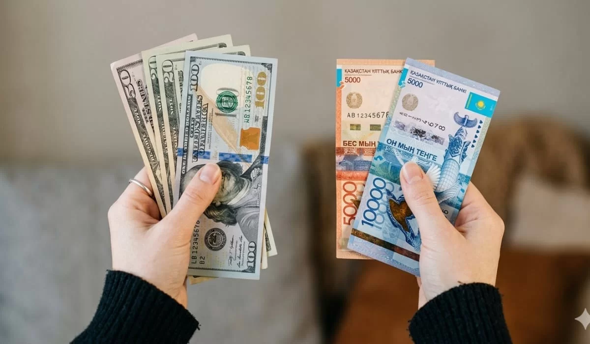 Казахстанцам назвали банки, в которых выгоднее менять доллар