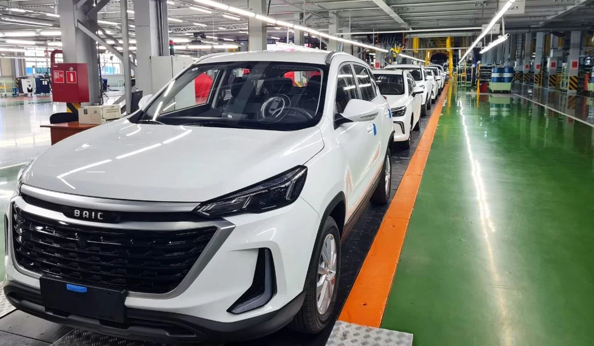 Новый седан BAIC U5 Plus начнут собирать в Казахстане