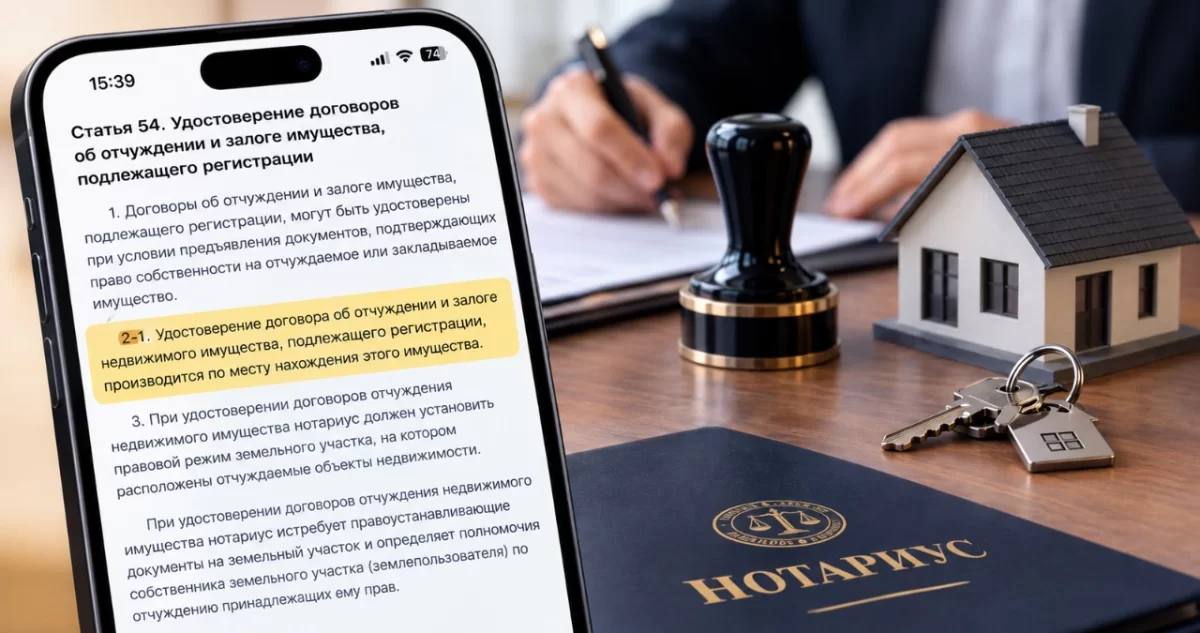 Нотариусы больше не смогут оформлять недвижимость в любом городе