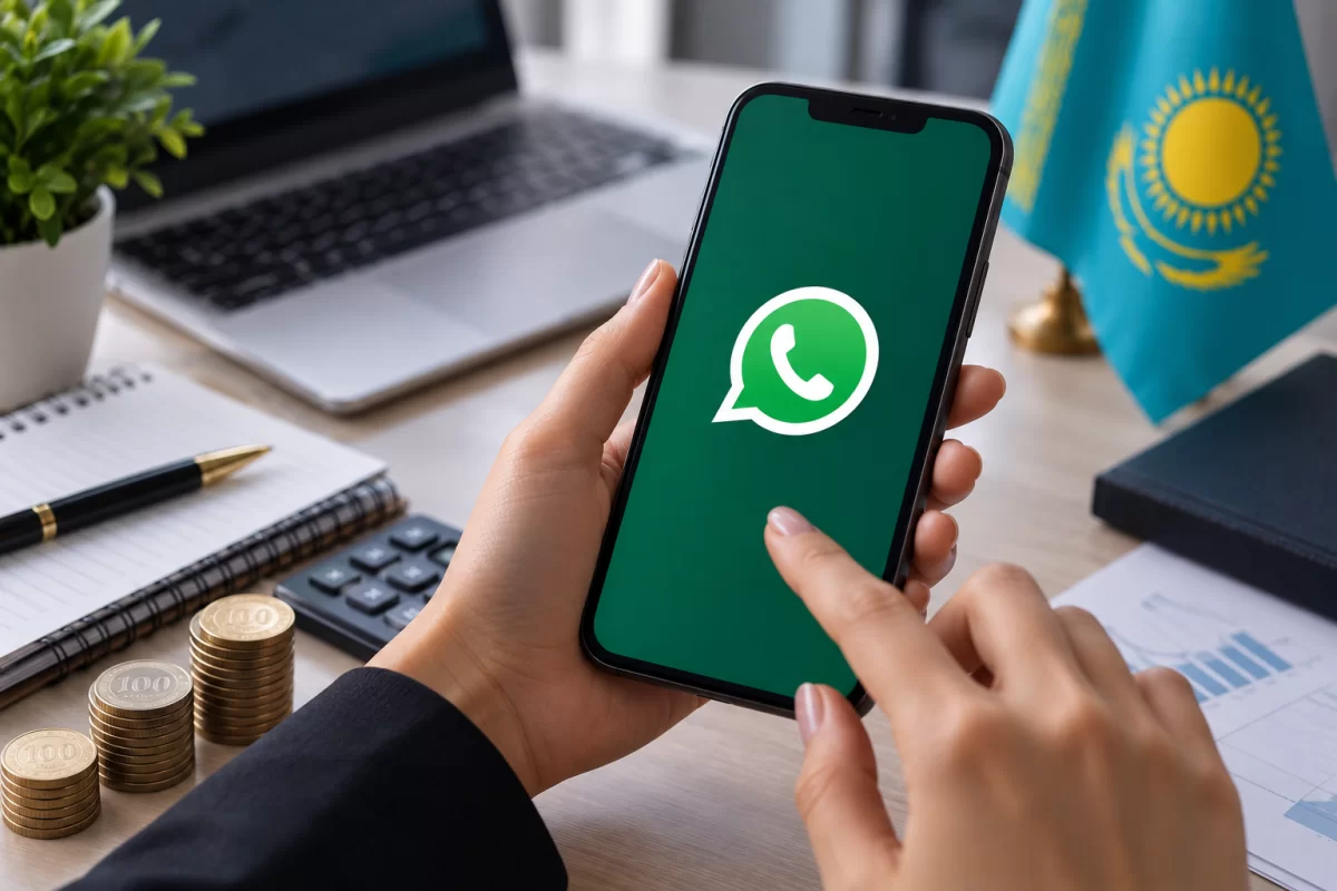 Сообщения в WhatsApp станут платными для казахстанцев