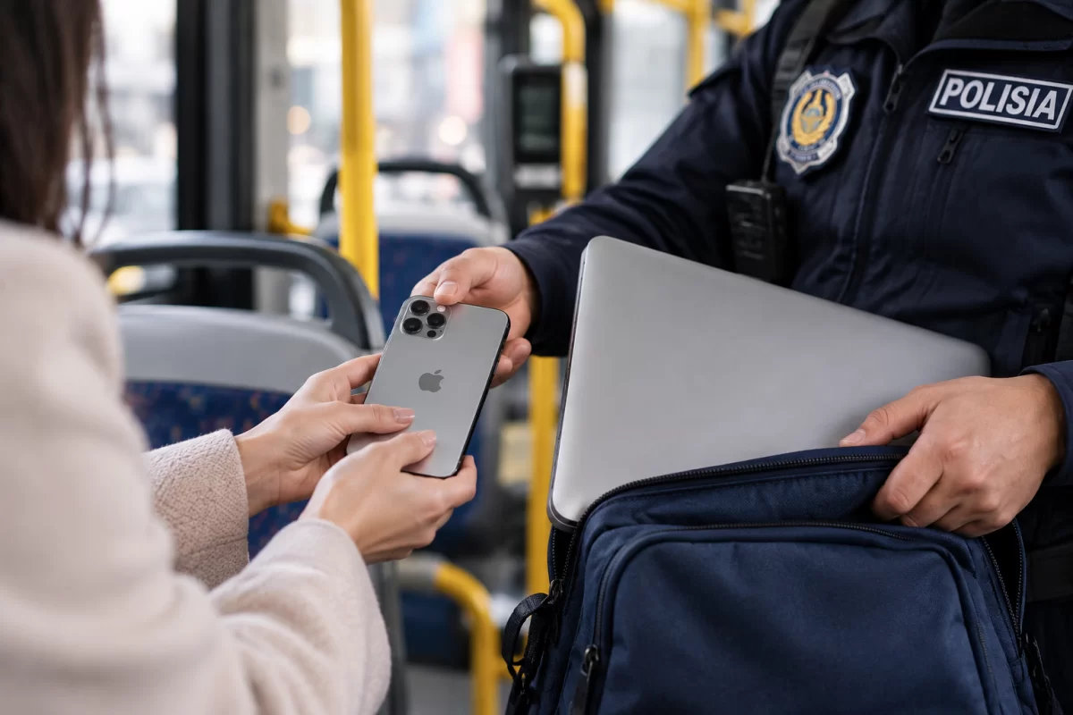 В автобусах Астаны пропадают гаджеты