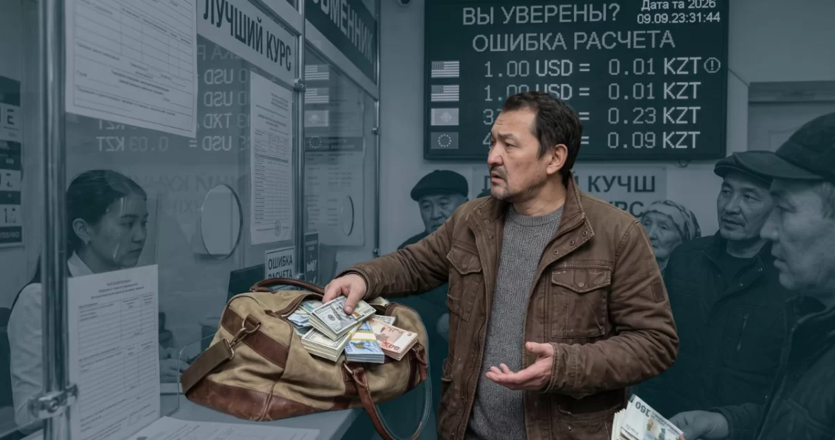 Курс доллара, евро и рубля в обменниках Казахстана на 26 сентября