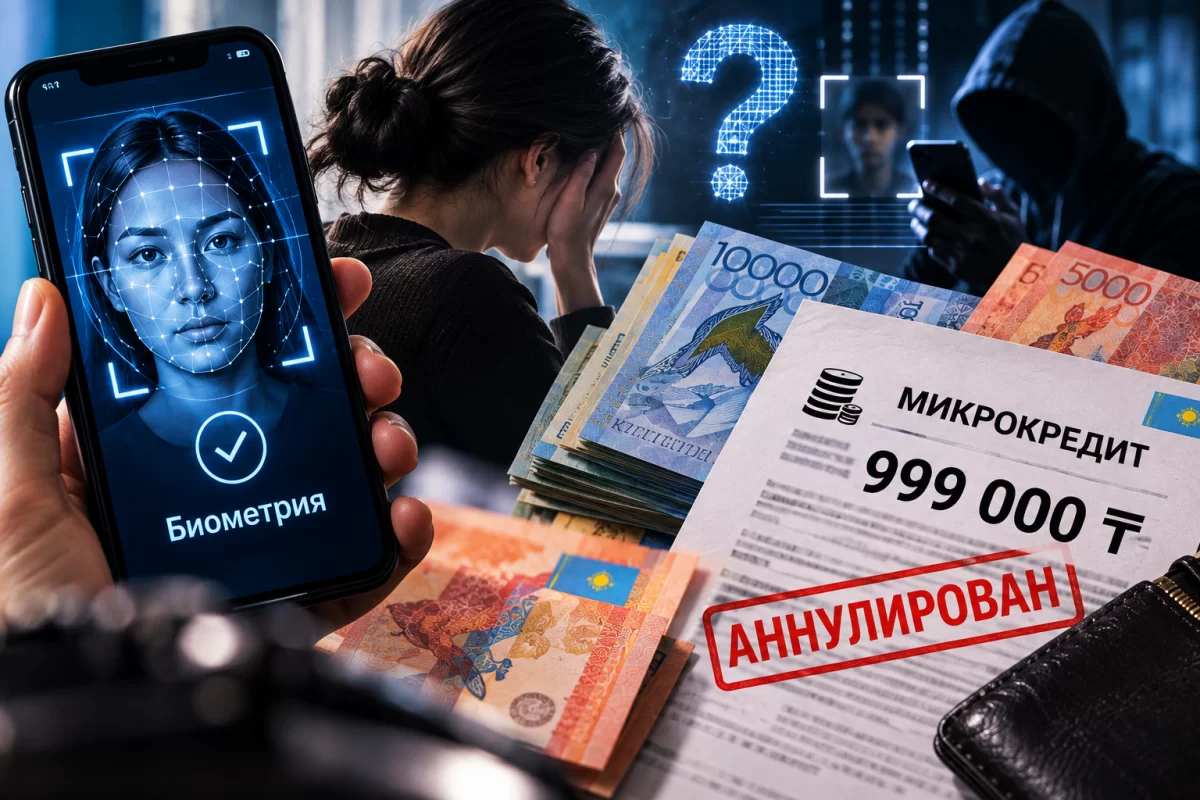 Биометрия не доказательство? Как казахстанка избавилась от чужого микрокредита