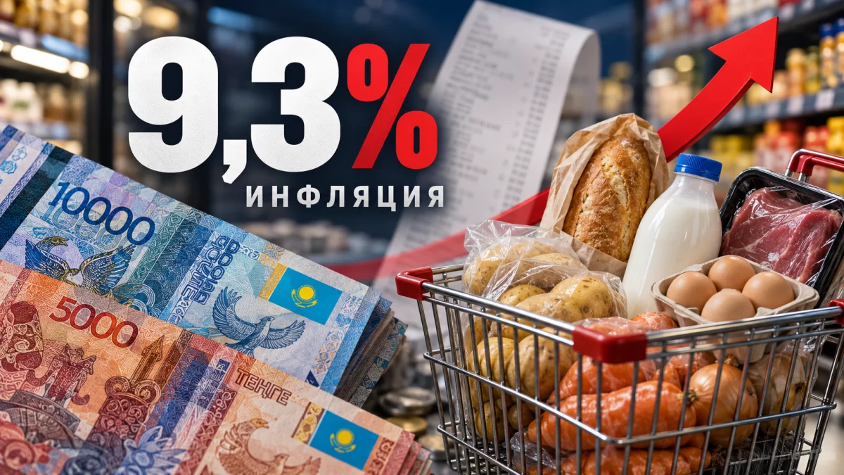Инфляция в 9,3% не остановила подорожание жизни в Казахстане