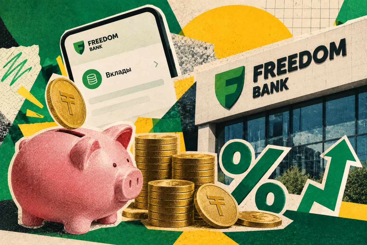 Freedom Bank изменил ставки по вкладу «Копилка»