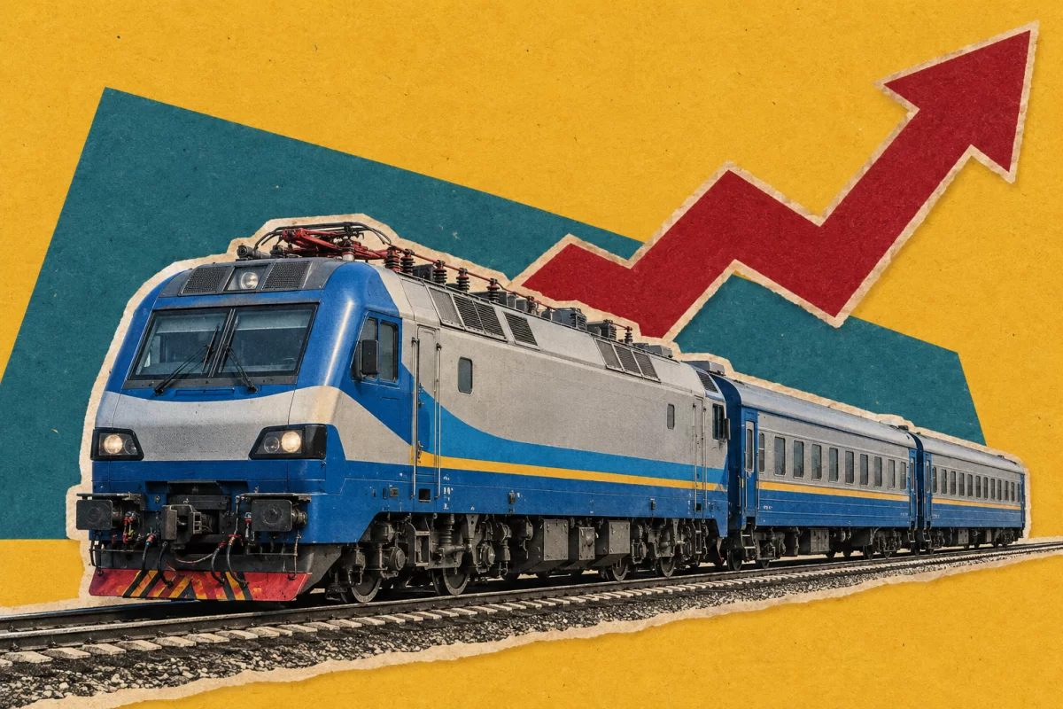 КТЖ хочет поднять цены на услуги пассажирских локомотивов на 50%