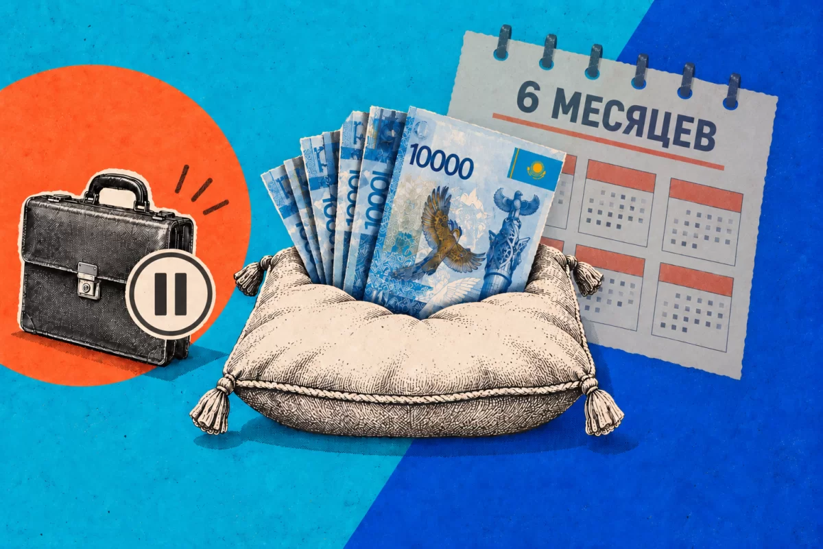 Какой запас денег позволит казахстанцу пережить шесть месяцев без зарплаты