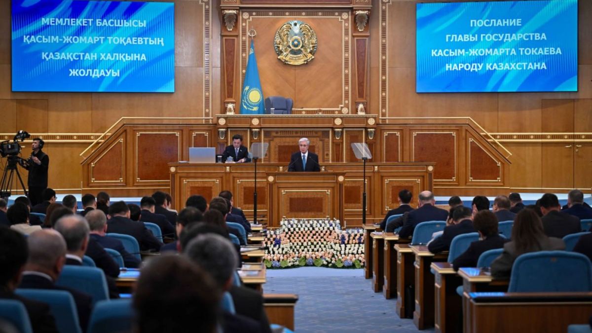 Топ главных заявлений Токаева из послания народу Казахстана