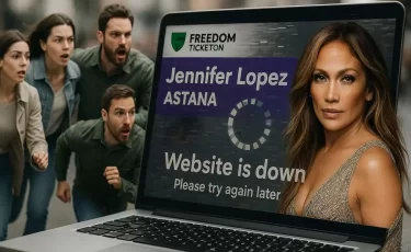 Freedom назвал причину провала продаж билетов на концерт JLo в Казахстане