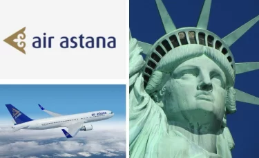 Air Astana откроет прямые рейсы из Казахстана в Нью-Йорк до 2026 года