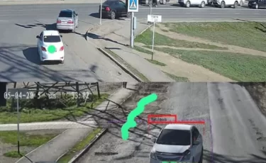 Казахстанских водителей штрафуют за объезд ям, но по-другому не повернуть