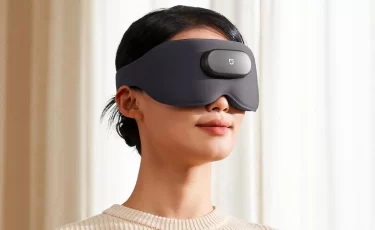Xiaomi представила маску для глаз с вибромассажем и подогревом