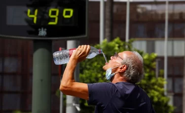 В Казахстане ожидается сильная жара до +38°C