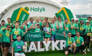 Halyk Bank вывел на старт более 6000 бегунов из 38 стран