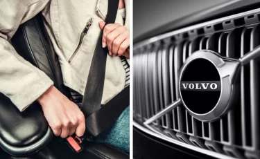 Volvo создала адаптивные ремни безопасности при ДТП