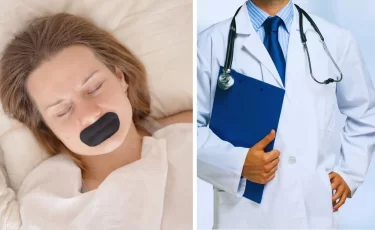 Зачем люди заклеивают рот перед сном
